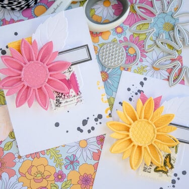Sunflower Card Fronts | Tip Tuesday