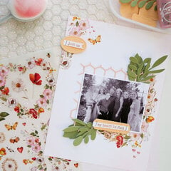 My Heart Is Full | Wild Blooms Layout