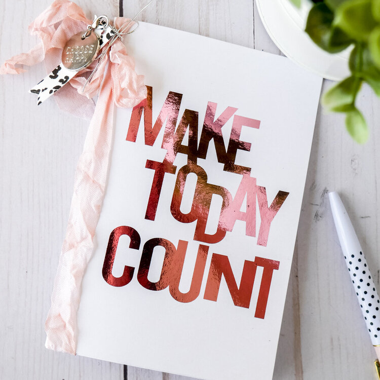 Make Today Count Mini Book
