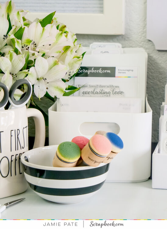 Work Space ~ Five Ways to Organize