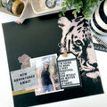 Hey Tiger Traditional Scrapbook Page