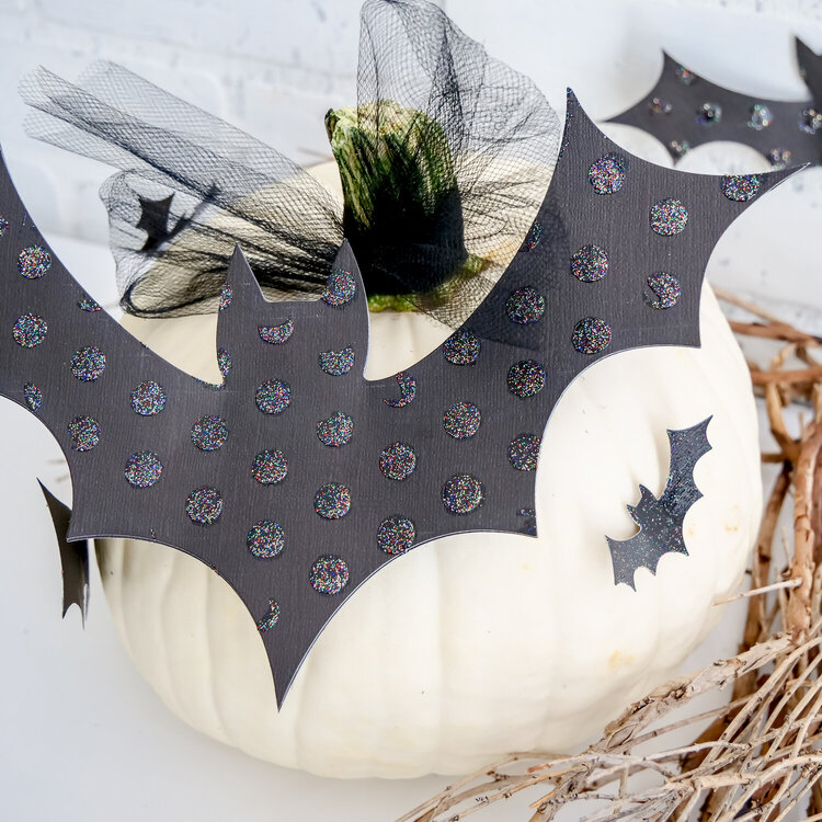 Bats on Pumpkins | Halloween Bat Dies