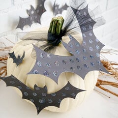 Bats and Pumpkins and Dots, oh my! | Halloween Bat Die