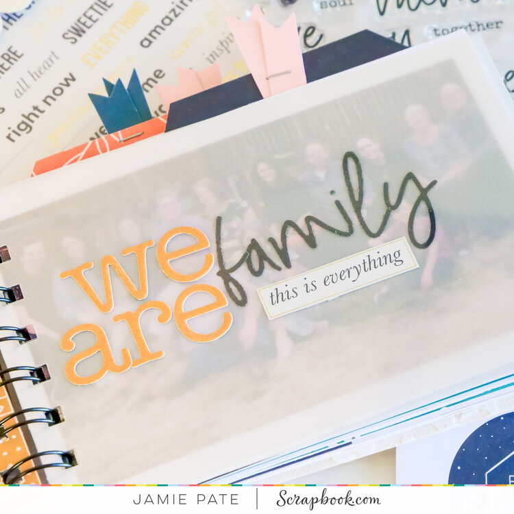 Family Mini Album ~ Family Pocket Card Inspired