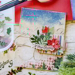 A Merry Christmas | Embellished Clusters