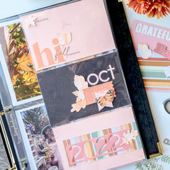 October Album | Cover Pocket Pages
