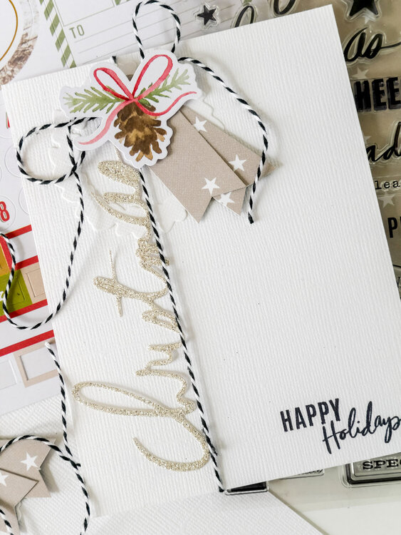 DIY Simple Holiday Cards