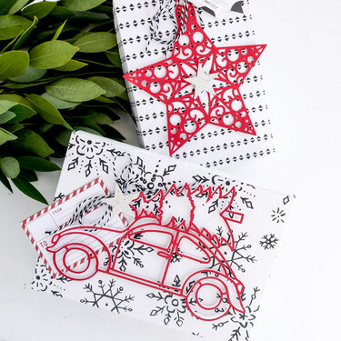 Gift Wrapped: Cut Files plus Snowflakes