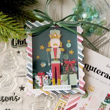 Comfort &amp; Joy | Nutcracker Tag