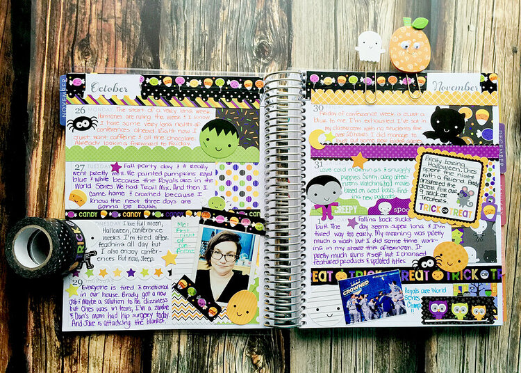 Halloween Week - Memory Journal