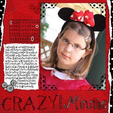 crazy about Minnie