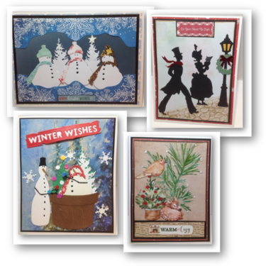 Winter Cardmaking