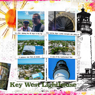 Key West Lighthouse, right