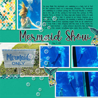 Mermaid Show, left side