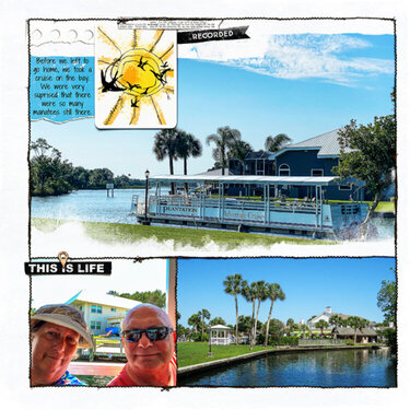 Kings Bay Manatee Cruise, left side