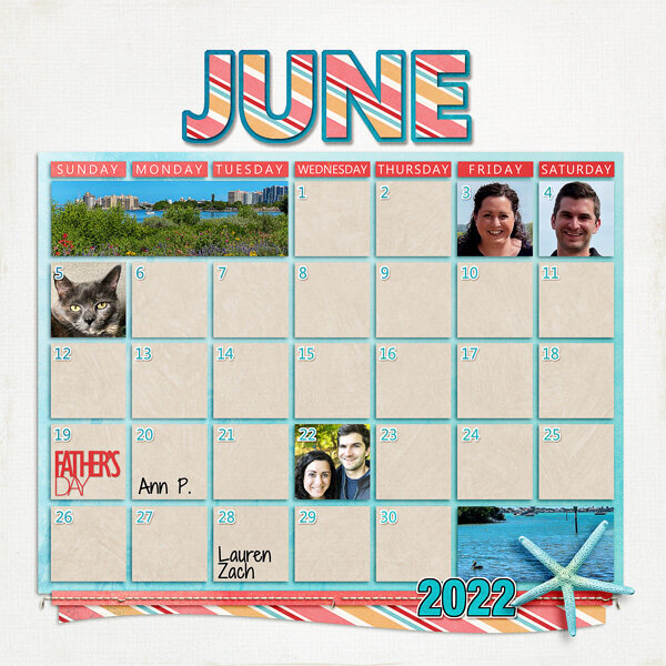 June 2022 Calendar