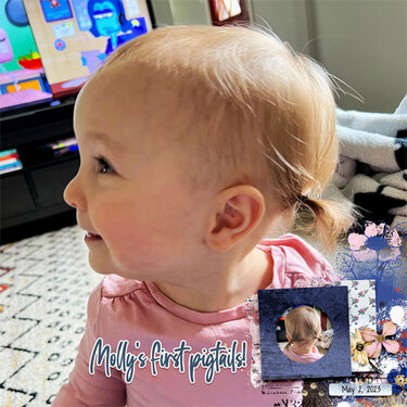 First Pigtails!