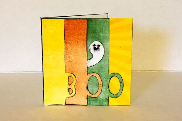 Boo - Halloween Card