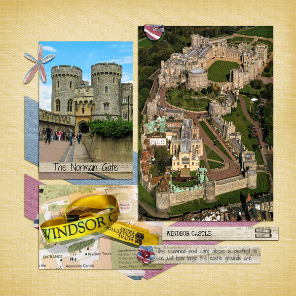 Windsor Castle, left side