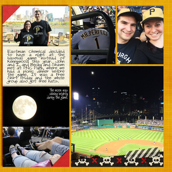 Pirates Baseball Game, right side