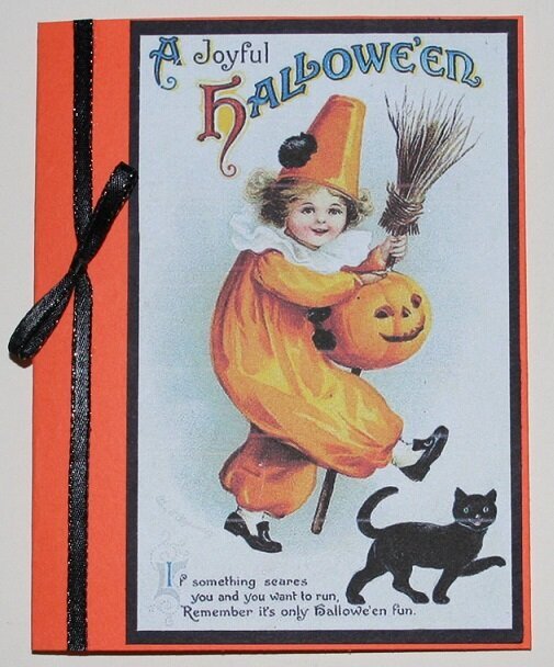 &quot;A Joyful HALLOWEEN&quot; card