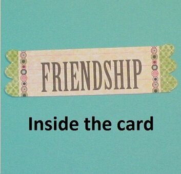 &quot;BEAUTIFUL FRIENDSHIP&quot; CARD