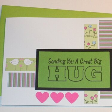 &#039;HUG&#039; CARD