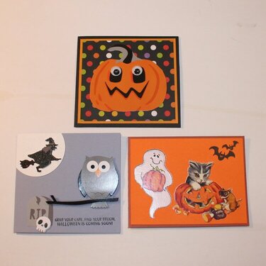 HALLOWEEN MINI CARDS