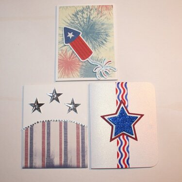 MINI INDEPENDENCE DAY CARDS
