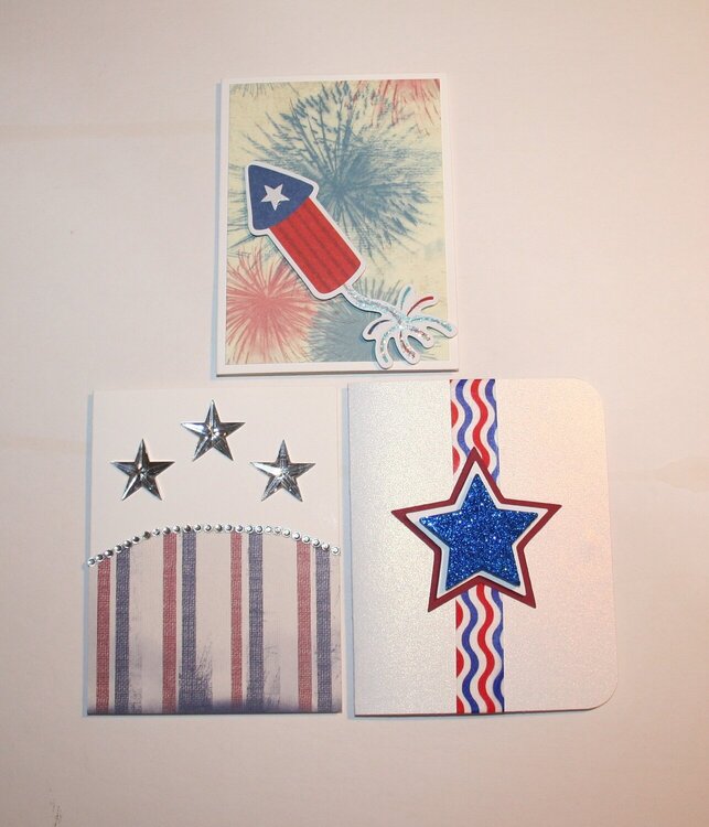MINI INDEPENDENCE DAY CARDS