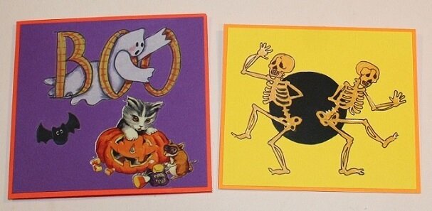 HALLOWEEN MINI CARDS