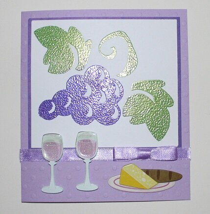 &quot;Wine and cheese&quot; card