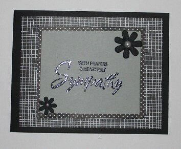 Sympathy card