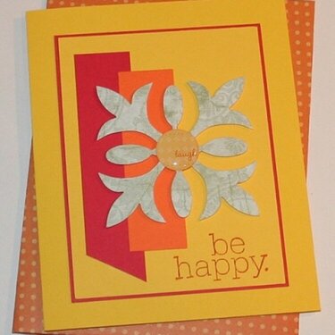 BE HAPPY CARD