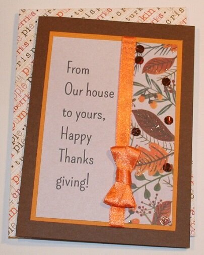 THANKSGIVING CARD