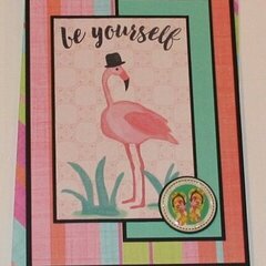 'BE YOURSELF' CARD