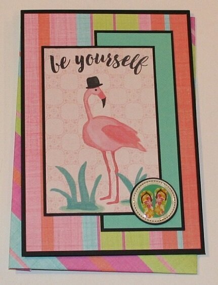 &#039;BE YOURSELF&#039; CARD