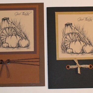 THANKSGIVING CARDS