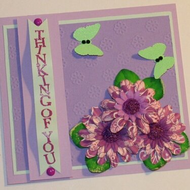 &quot;THINKING OF YOU&quot; CARD