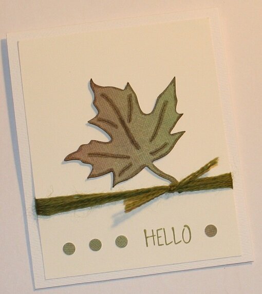 AUTUMN BLANK CARD