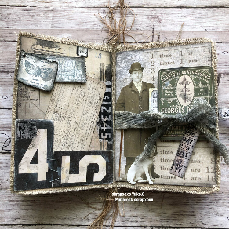 Fabric journal