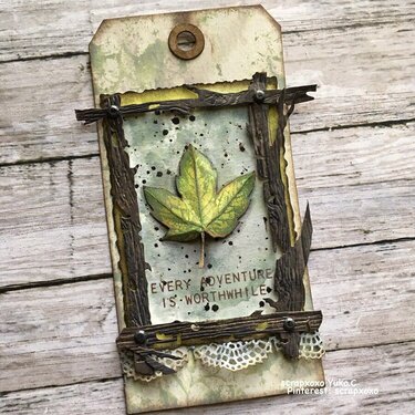 Timholtz nature tag