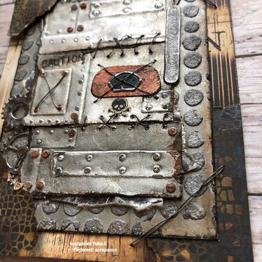 Tim holtz industrial card