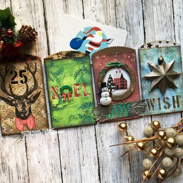 TimHoltz Gift Card Bags -Christmas-