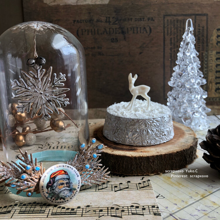 Snowflake display dome