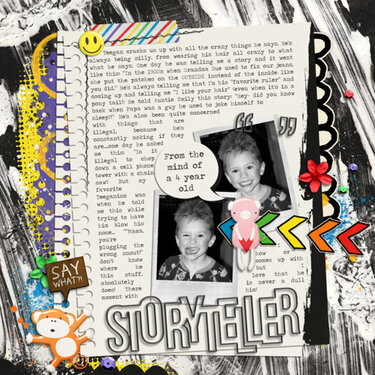 SWL Artsy Journal Templates using AYD Darndest things