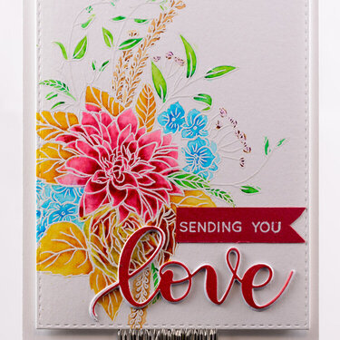 Greeting Card 2018 - Sending You Love