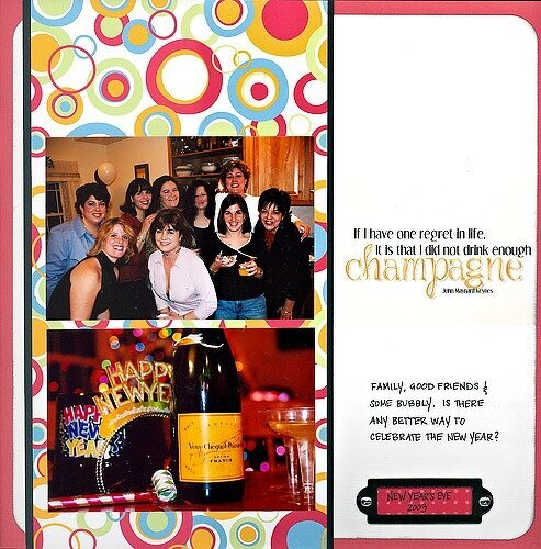 Champagne [Scrapbook Trends December 2008]
