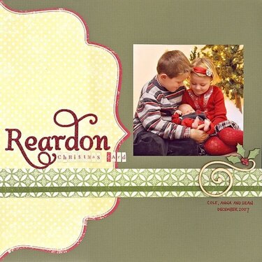 Christmas Card [Scrapbook Trends Holiday 2009]