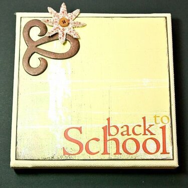 Back to School canvases